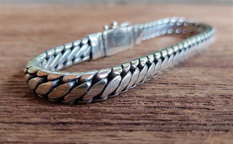what are fake silver bracelets made of